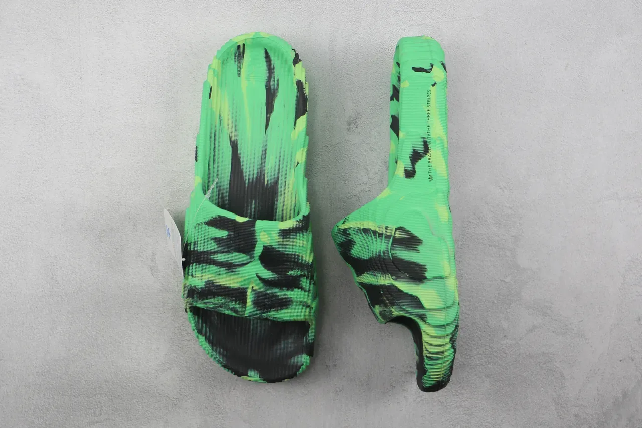Adidas Yeezy Slide Verde Preto Camo Chinelos 4