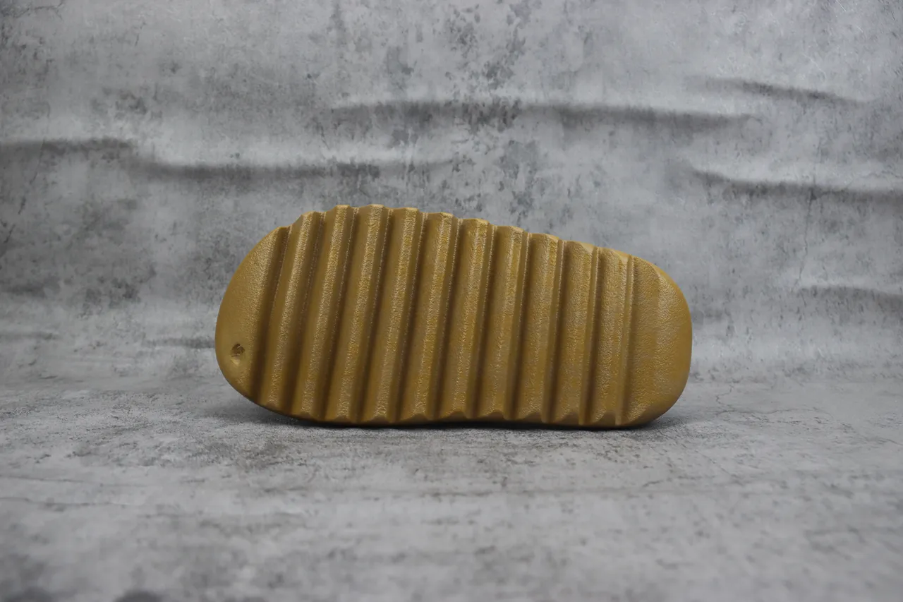 Adidas Yeezy Slide jaune moutarde pantoufle 6