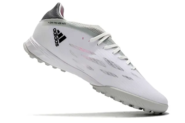Adidas Chaussures de football turf jaune noir low-cut lacets upper text-print 21