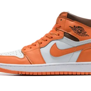 Air Jordan 1 橙灰高帮篮球鞋