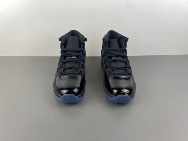 Air Jordan 11 Black Turquoise Jumpman Basketball Shoes 13