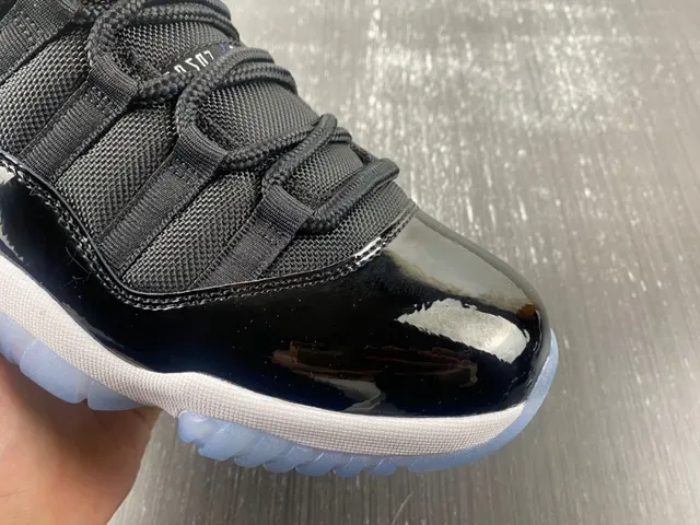 Air Jordan 11 Black White Royal Blue Basketball Shoes 6