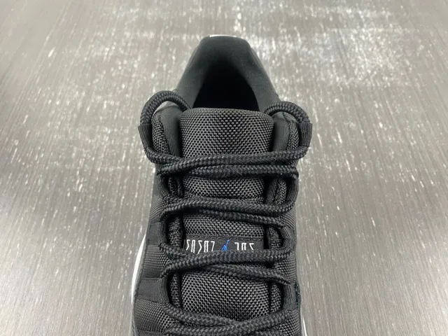 Air Jordan 11 Black White Royal Blue Basketball Shoes 9