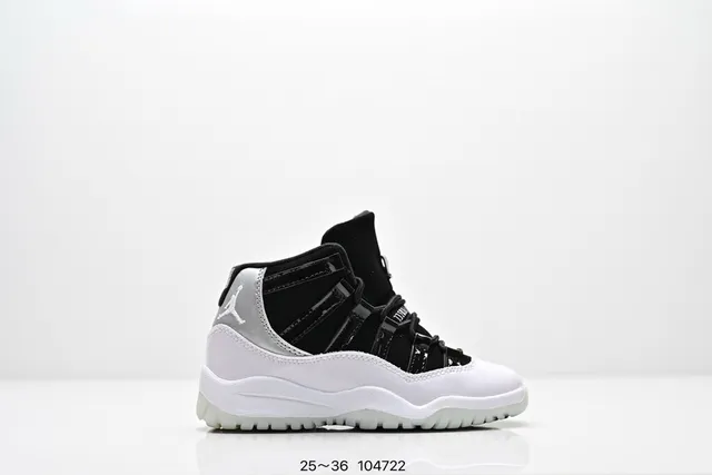 Air Jordan 11 Red Black Patent Leather Basketball Shoes 22