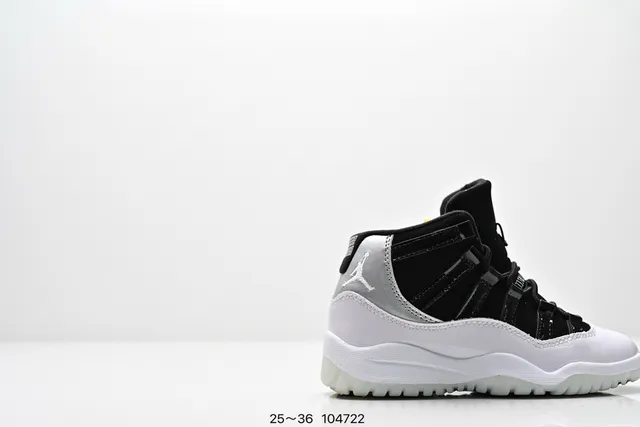 Air Jordan 11 Red Black Patent Leather Basketball Shoes 23
