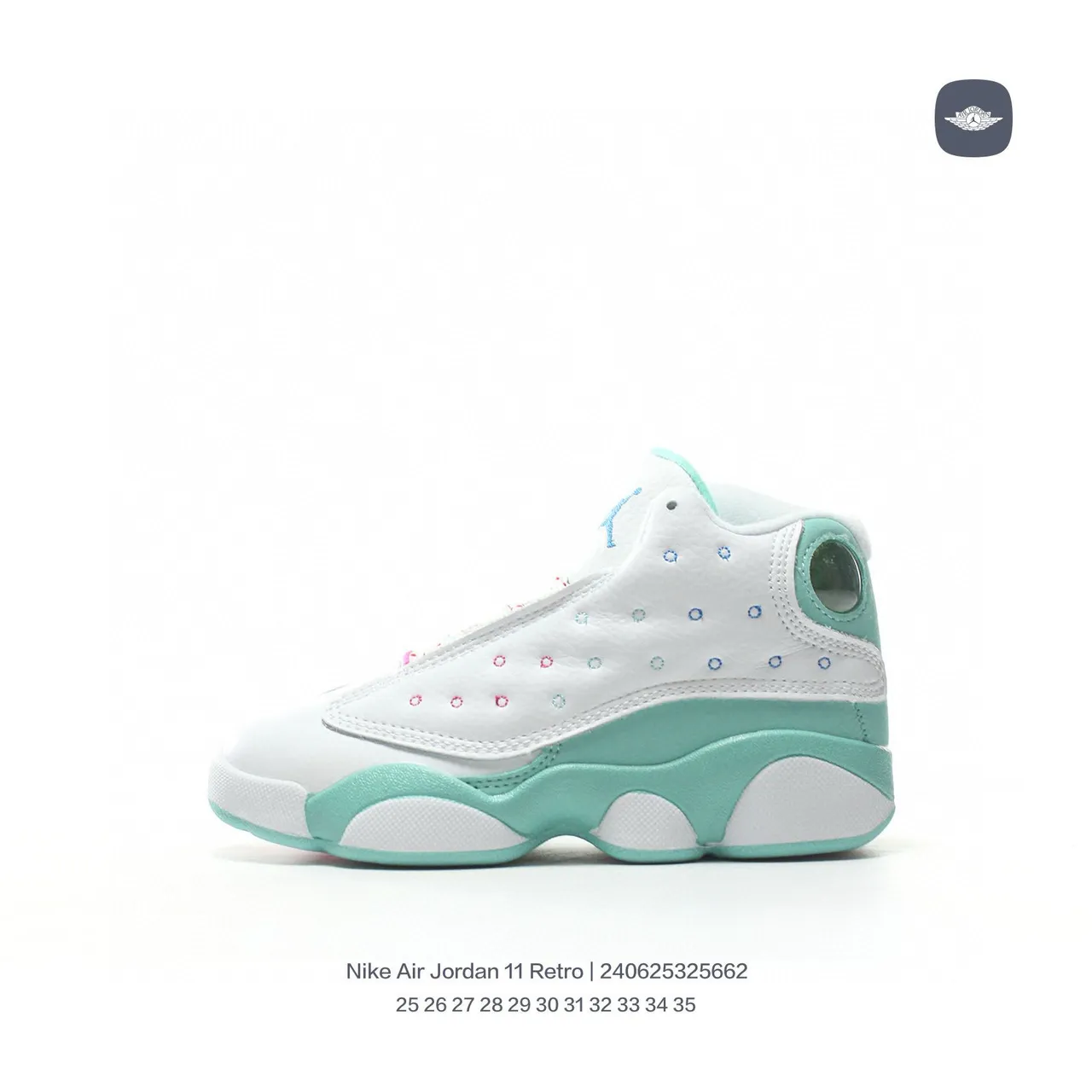Air Jordan 11 Retro White Mint Green Basketball Shoes 4