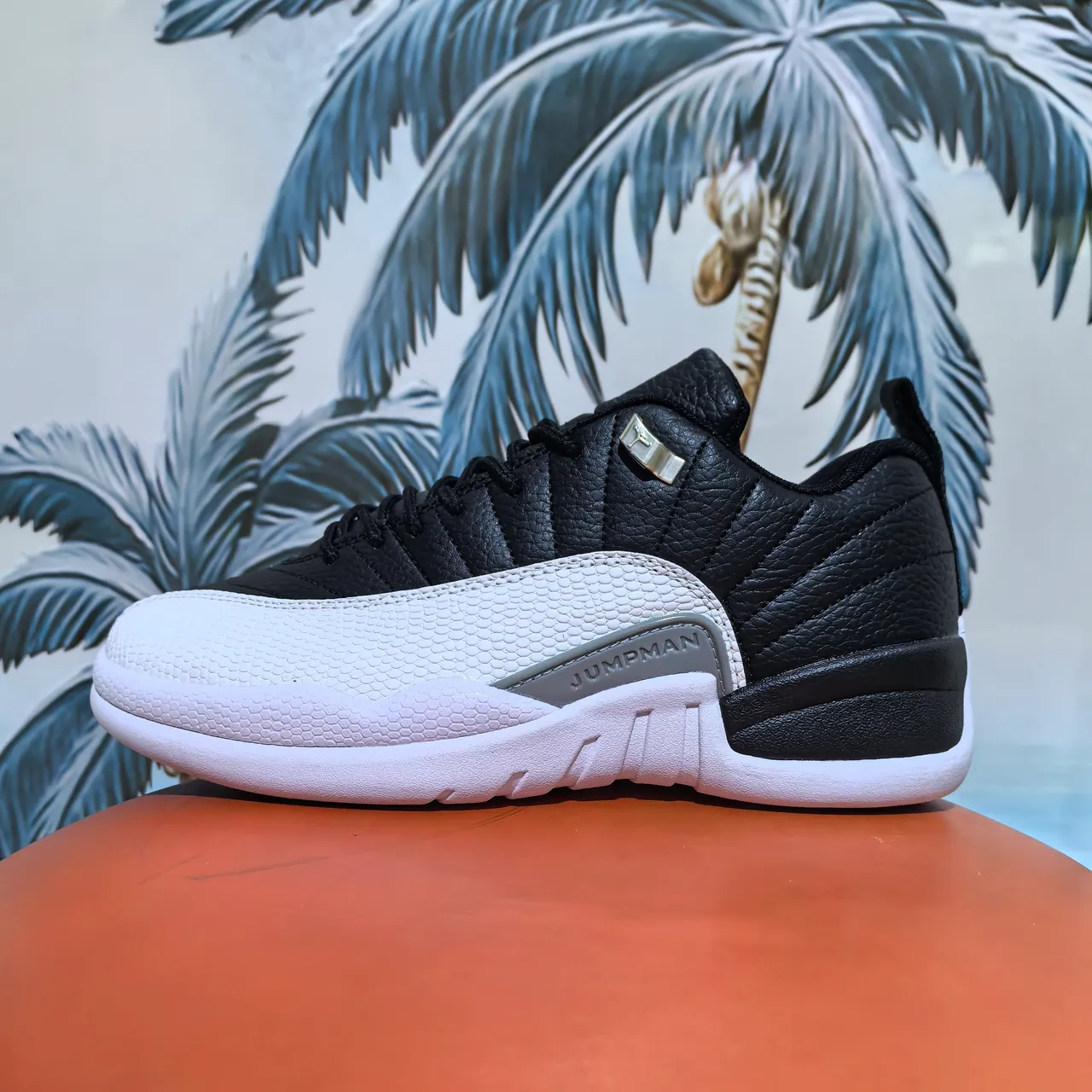 Chaussures de basketball Air Jordan 12 blanc et bleu clair 5
