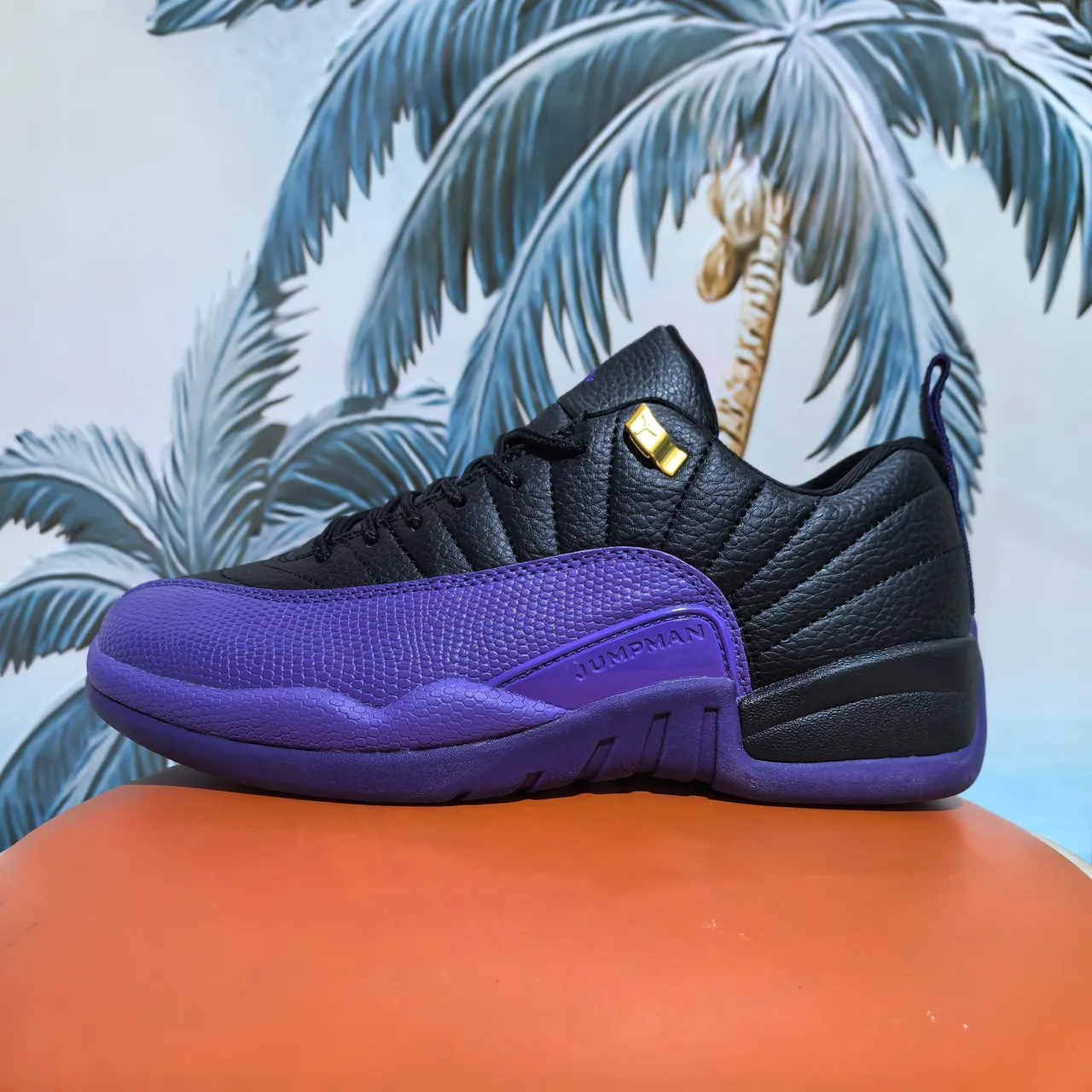Chaussures de basketball Air Jordan 12 blanc et bleu clair 7