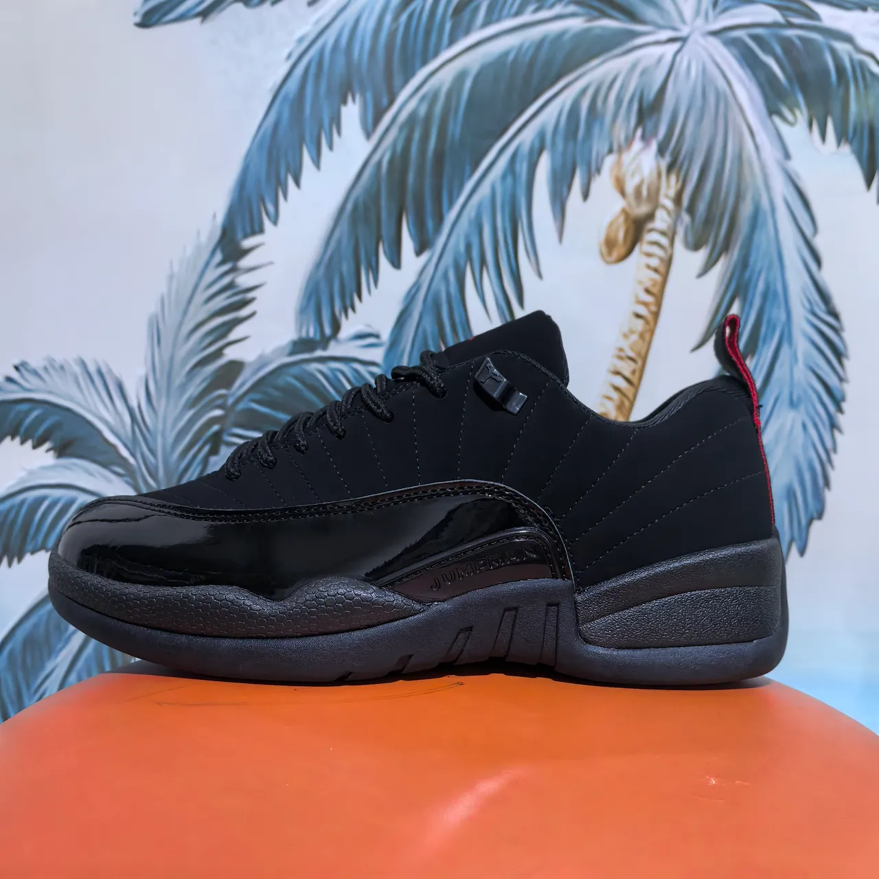Chaussures de basketball Air Jordan 12 blanc et bleu clair 13