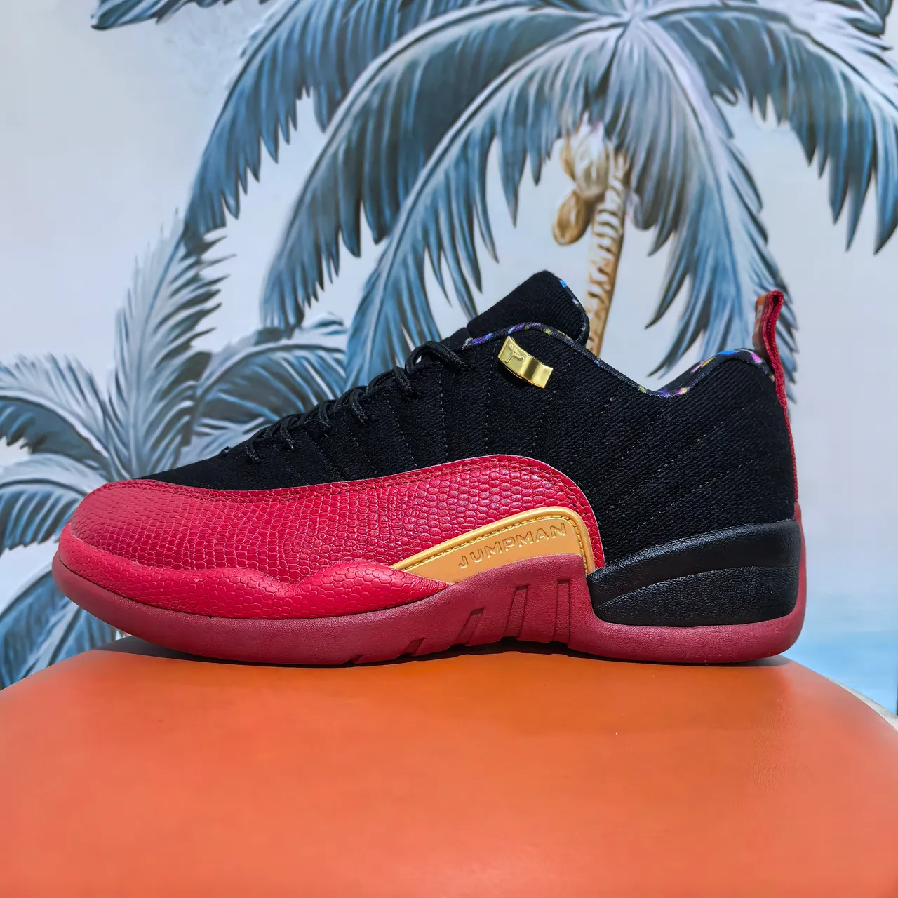 Chaussures de basketball Air Jordan 12 blanc et bleu clair 15