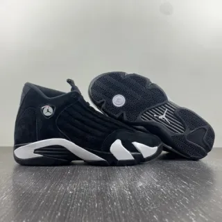 Air Jordan 14 黑白篮球鞋