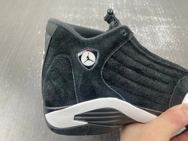 Air Jordan 14 Black and White Basketball Shoes 5