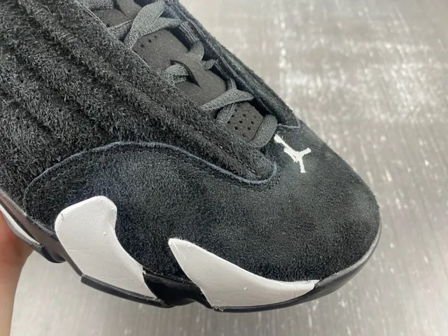 Air Jordan 14 Black and White Basketball Shoes 6