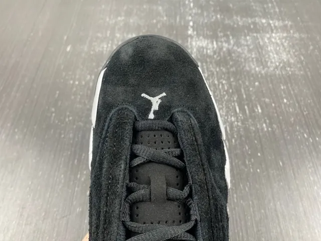 Air Jordan 14 Black and White Basketball Shoes 10