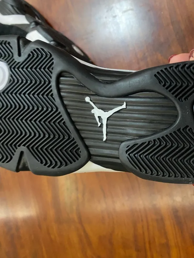 Air Jordan 14 Black and White Basketball Shoes 14