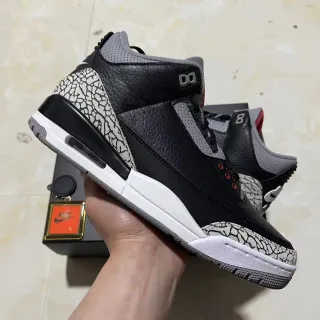 Air Jordan 3 Black Elephant Tênis de Basquete
