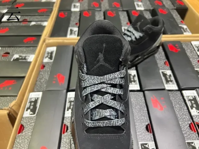 Air Jordan 3 Chaussures de Basketball Noir Olive Imprimé Éléphant 21