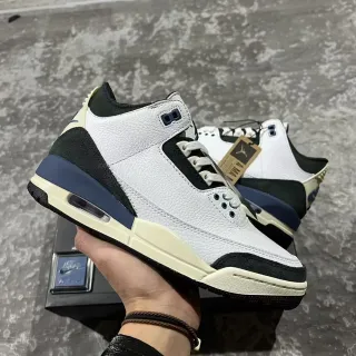 Air Jordan 3 White Black Navy 篮球鞋