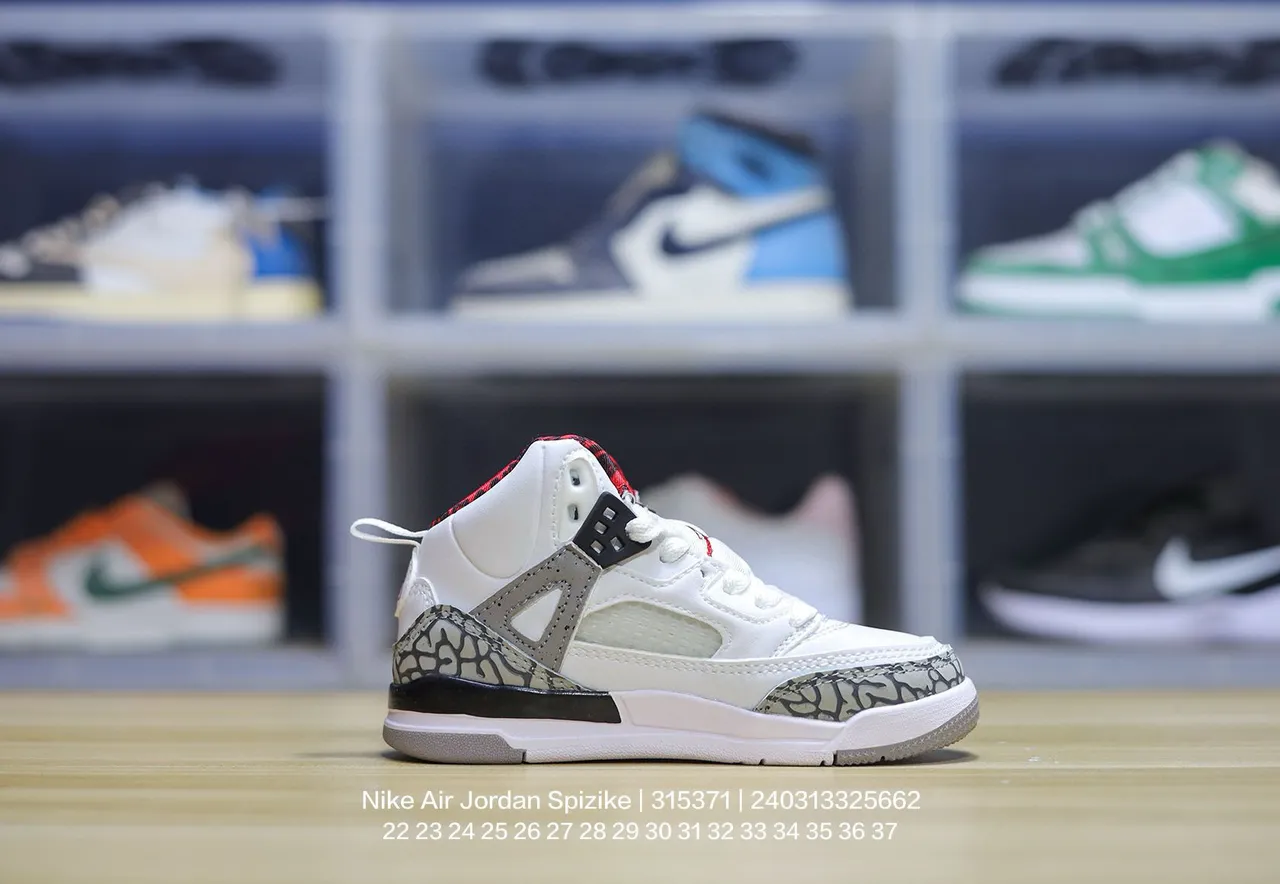 Air Jordan 3 White Blue Red Elephant Print Basketball Shoes 16