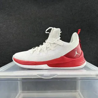 Air Jordan 36 White Red High-Top Knit Upper Basketball Shoes