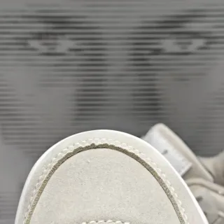Air Jordan 4 बेज नेवी येलो बास्केटबॉल जूते