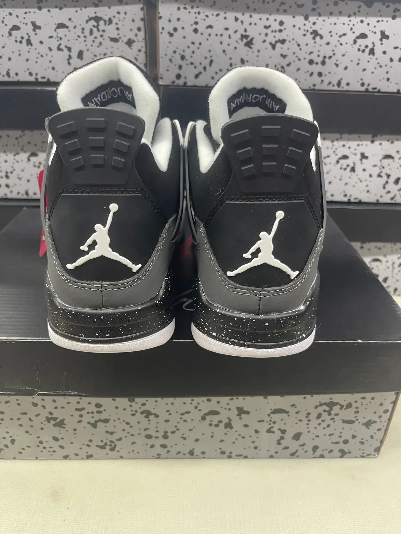 Air Jordan 4 Noir Cool Gray Blanc Chaussures de Basketball 2