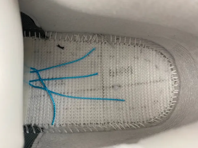 Air Jordan 4 ग्रे ब्लू येलो बास्केटबॉल जूते 8