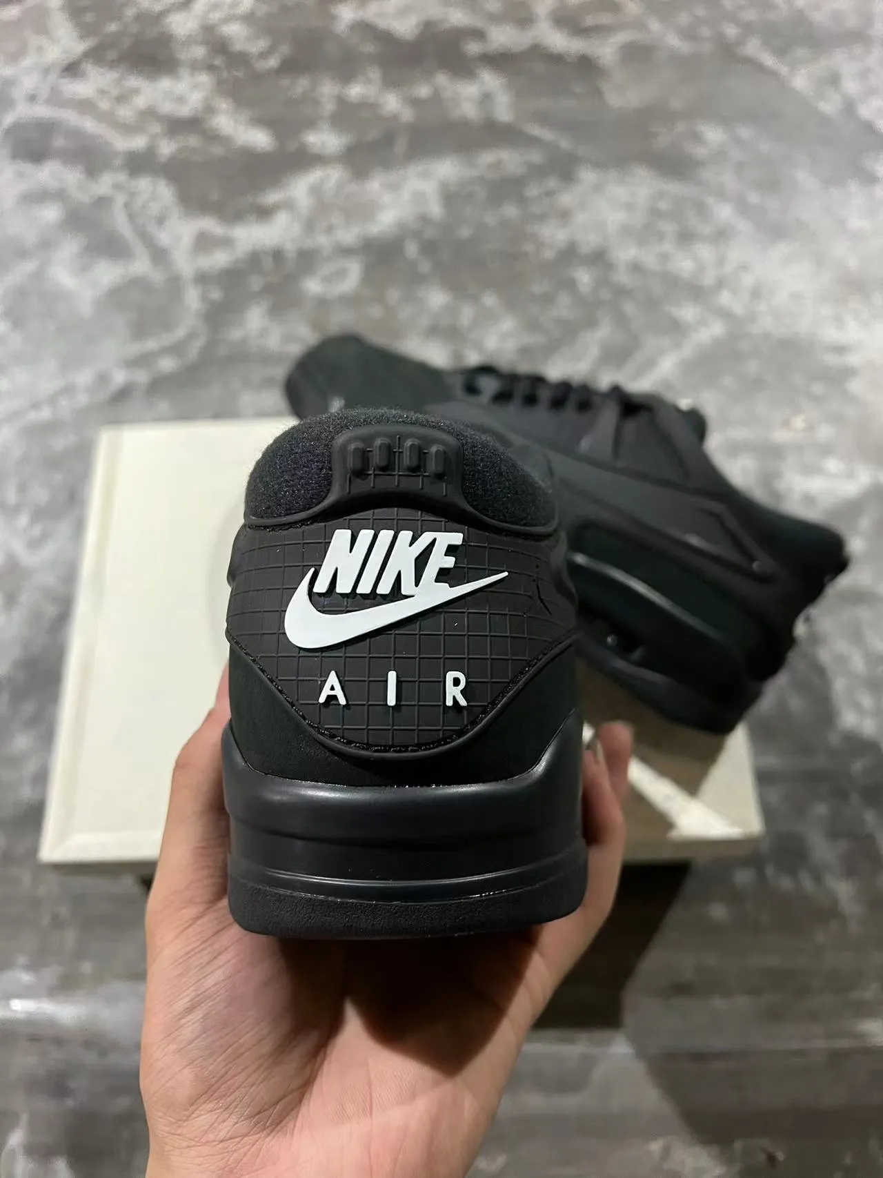 Air Jordan 4 Monochrome Dark Green Black Basketball Shoes 7