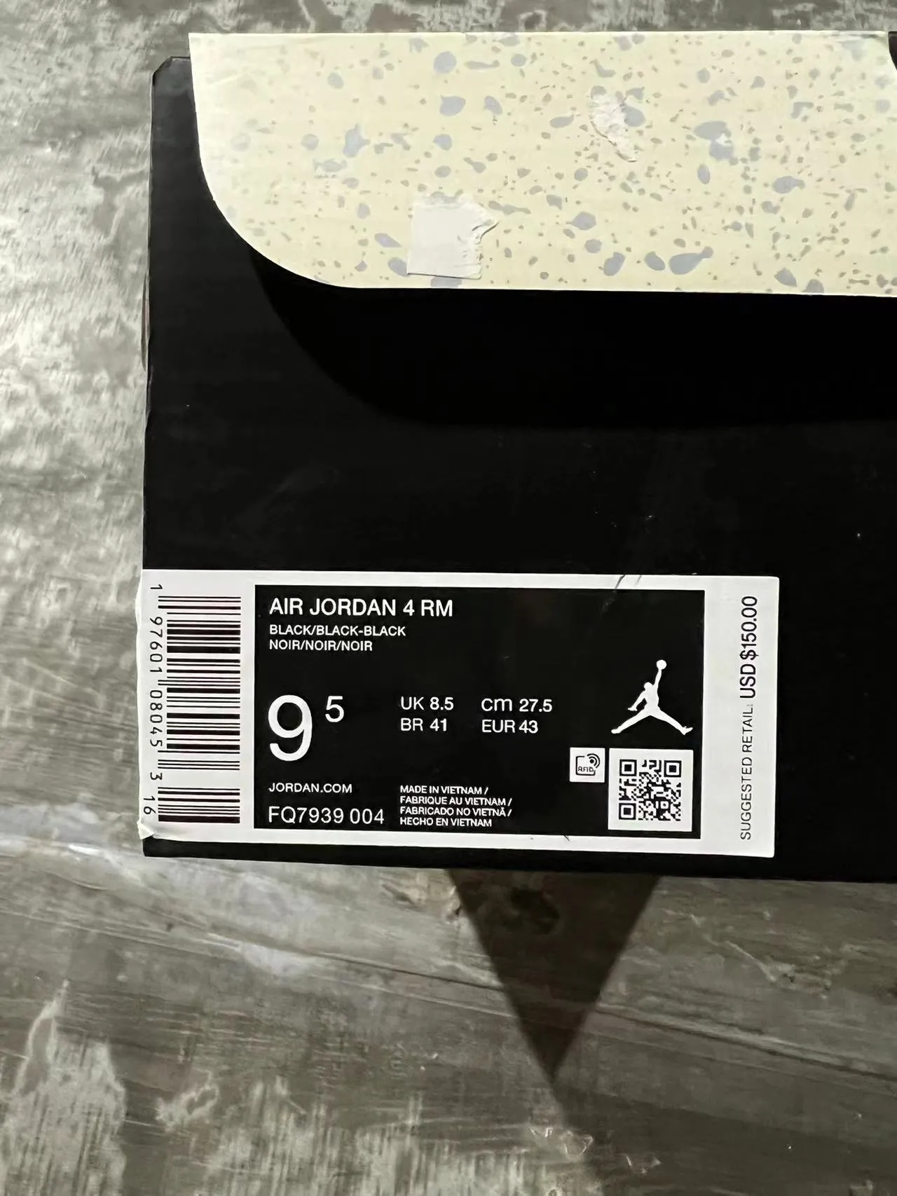 Air Jordan 4 Monochrome Dark Green Black Basketball Shoes 9