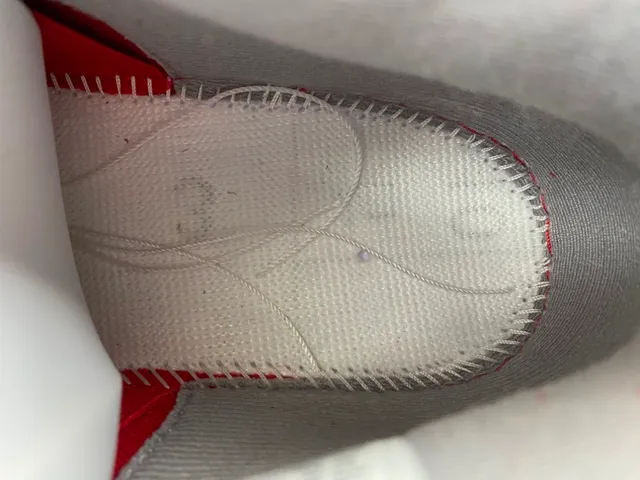 Air Jordan 4 Vermelho Preto Branco Tênis de Basquete 8