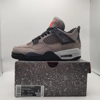 Air Jordan 4 Retro Taupe Haze/Infrared 23 Basketball Shoes