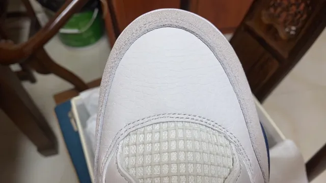 Air Jordan 4 White Navy Gum Basketball Shoes 4