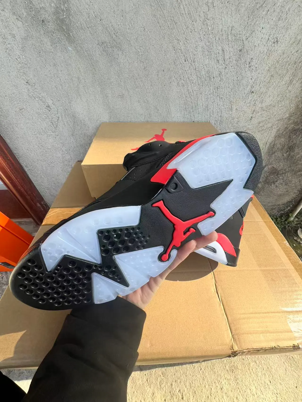 Air Jordan 6 Black Infrared Basketball Shoes 6