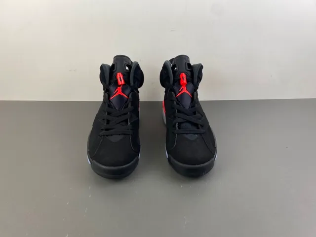 Air Jordan 6 Preto e Vermelho Tênis de Basquete 11