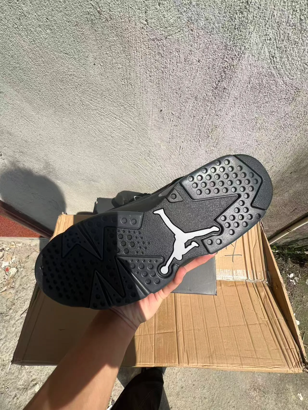 Air Jordan 6 Black Silver Basketball Shoes 6
