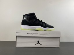 Air Jordan Black Green High-Top Silhouette Layered And Gray Upper Basketball Shoes 17