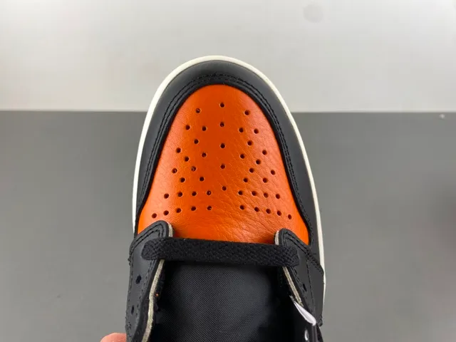 Air Jordan Orange Black High-Top Leather And Synthetic Upper Basketball Shoes 5