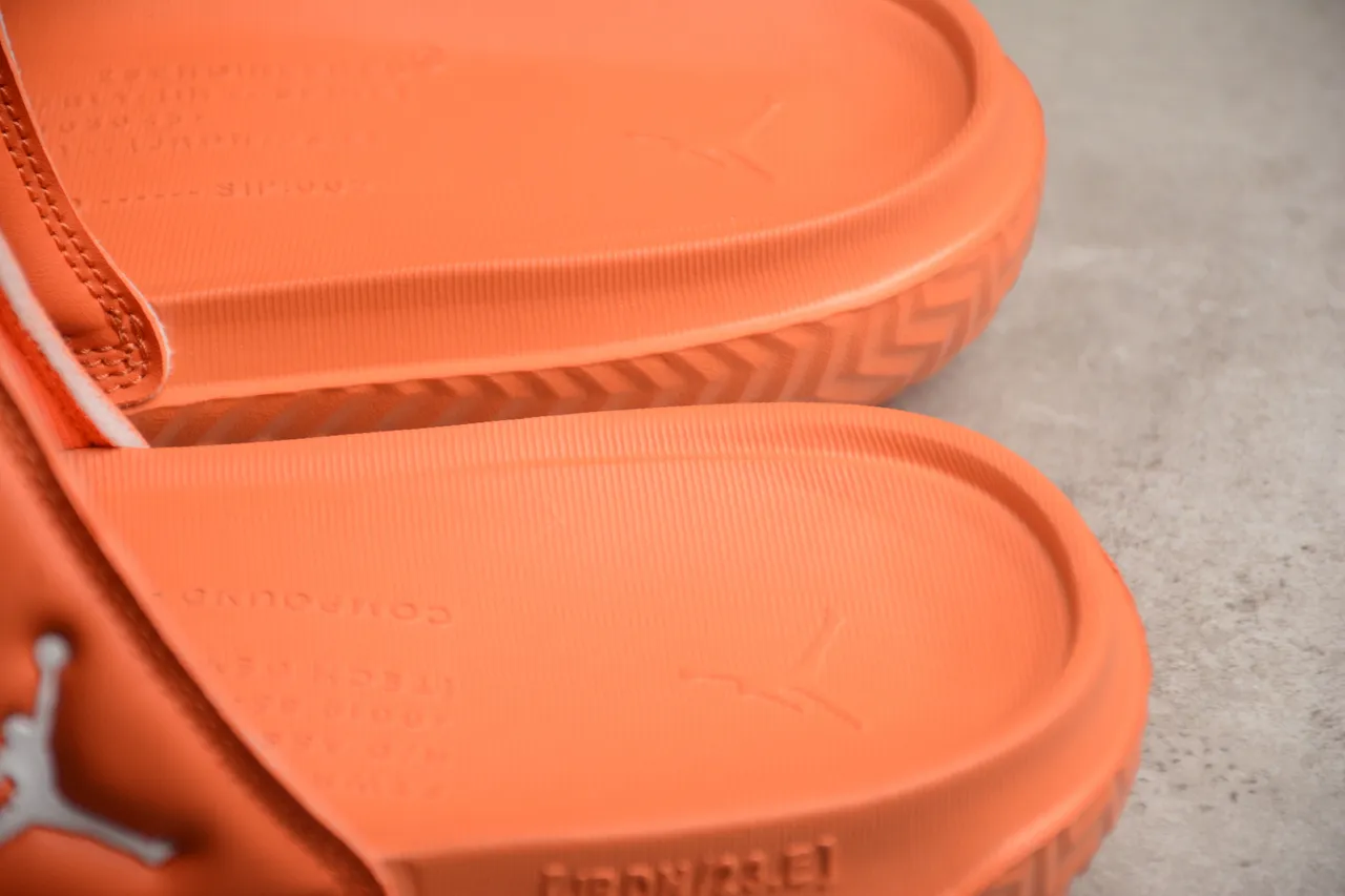 Air Jordan Slide Orange Single-Strap Slipper 5