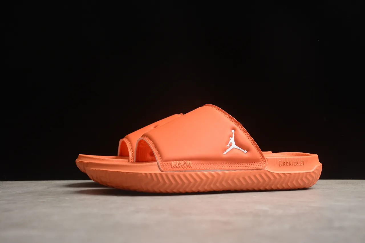 Air Jordan Slide Orange Single-Strap Slipper 12