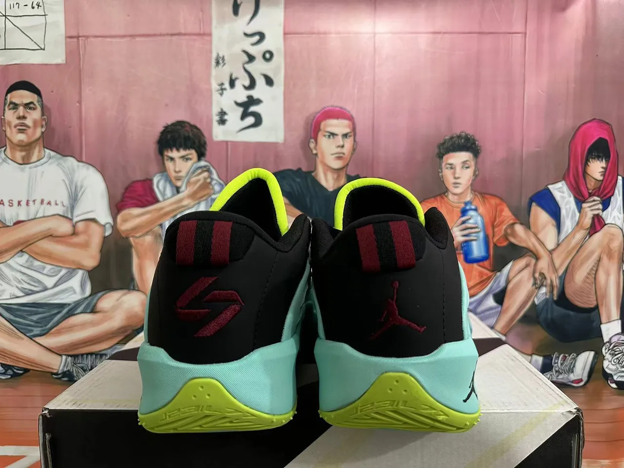 Tênis de basquete Air Jordan Tatum 1 Verde Lago 3
