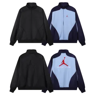 Air Jordan Track Black Navy High-Neck Full-Zip Jacket