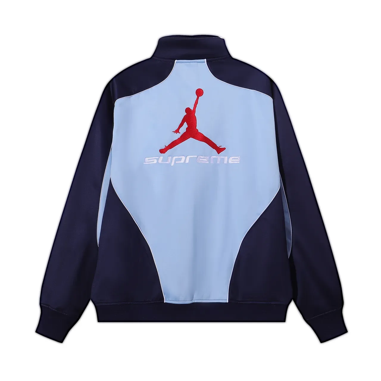 Air Jordan Track Black Navy High-Neck Full-Zip Jacket 12