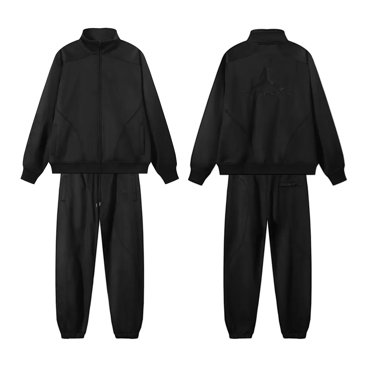 Air Jordan Track Black Navy High-Neck Full-Zip Jacket 18