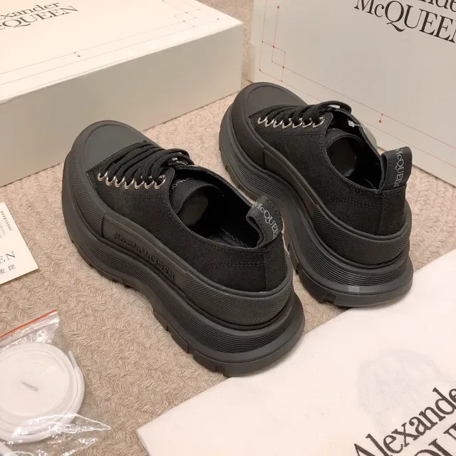 Alexander McQueen Oversized Sneaker Black Lifestyle Sneakers 2