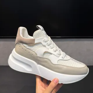 Alexander McQueen Oversized Sneaker White Beige Chunky Sneakers