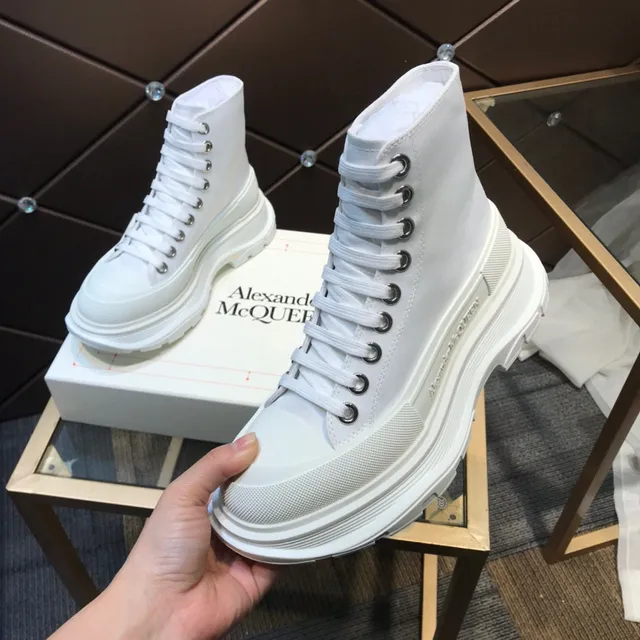 Alexander McQueen Oversized Sneaker White Chunky Sneakers 2