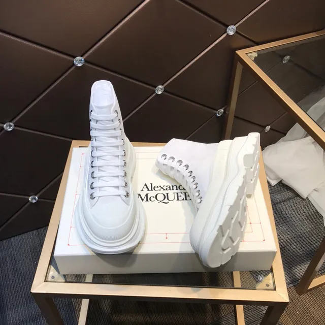 Alexander McQueen Oversized Sneaker White Chunky Sneakers 8