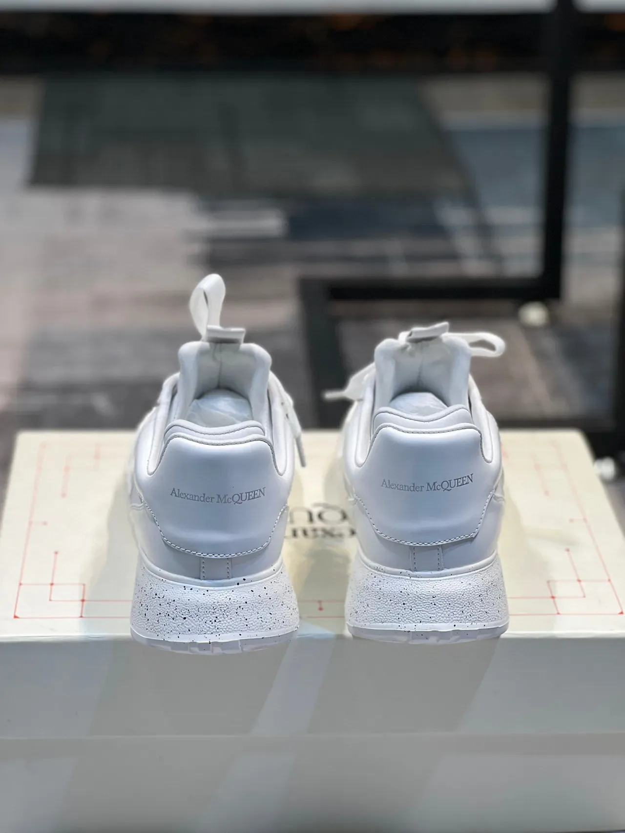 Alexander McQueen Oversized Sneaker White Chunky Sneakers 2