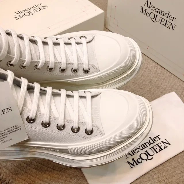 Alexander McQueen Oversized Sneaker White Lifestyle Sneakers 3