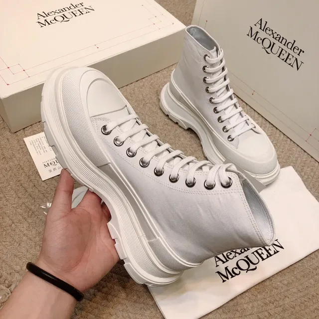Alexander McQueen Oversized Sneaker White Lifestyle Sneakers 5